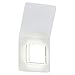 EGLO 93326A Pias LED Outdoor Wall Light in White
