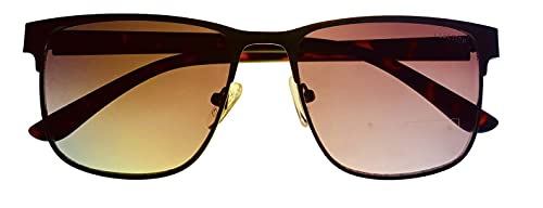 Kenneth Cole Reaction Mens Matte Gunmetal / Metal Rectangle Sunglass KC1413 9F4