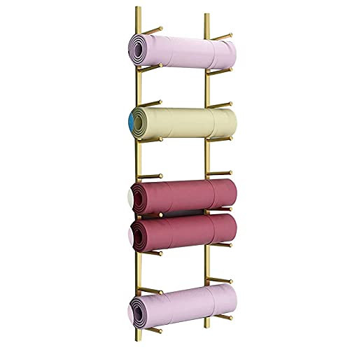 Support mural tapis de yoga pour ranger les rouleaux et libérer le sol encombré
