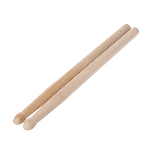 Lily Brown Wood Drumsticks 2pcs Wooden Tip Kids Students Beginners Accessory for Musical Course Learning Accessory Dies for Card Making Sentiments