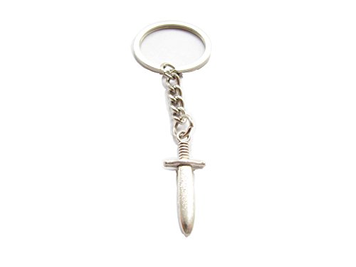 Dagger Keychain,small Sword Charm Keyring, Little Dagger Key chain,tiny Knife Charm,dagger Jewelry