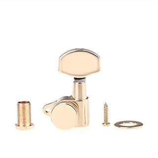 Musiclily Pro 3R3L Guitare Locking Tuners Mécaniques à Blocage pour Epiphone Les Paul Style, Doré - Les Beatles, Paul McCartney, John Lennon, RIngo Starr, George Harrison Musiclily Pro 3R3L Guitare Locking Tuners Mécaniques à Blocage pour Epiphone Les Paul Style, Doré – Image 7