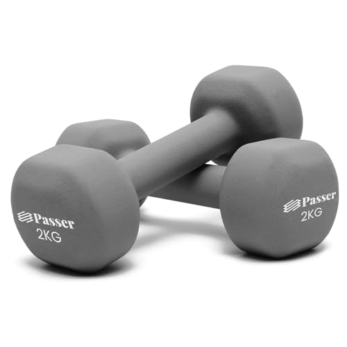 Neopren Hanteln Set Kurzhanteln Frauen Hantelset Kleine Hantel Kurzhantelset (2er-Set) Gewichte Hantel für Damen und Kinder - Gymnastik, Yoga, Pilates, Gym - Krafttraining, Workout, Fitnesstraining