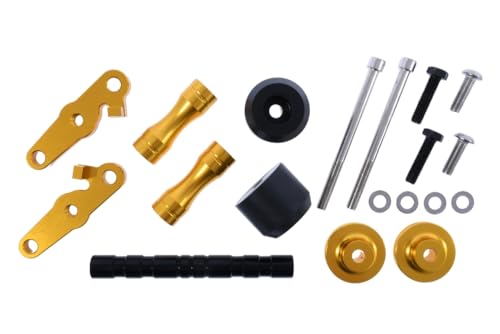 Tampons de protection Yamaha XSR 125 et 155 roulettes or avdb