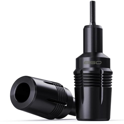 Curseurs de cadre Kawasaki Z650 en plastique haute densité pour une protection anti-chute durable