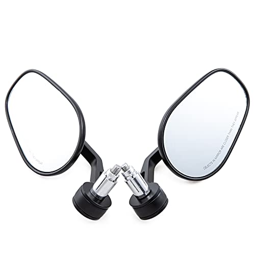 Espejo retrovisor para motocicleta manillar 7 8 compatible con Honda GROM MSX125 y CB500F