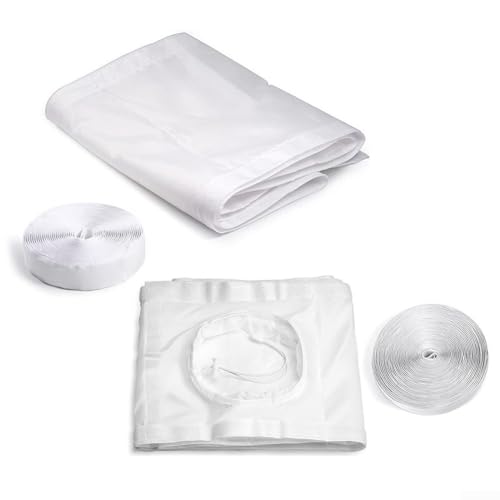 AC Window Seal Kit, 100% Sealing Non-drilling Quick Installation Portable Air Conditioner Window Seal Kit Anti-Mosquito Waterproof Wind Resistant For Tumble Dryer Patio Doors(25 * 232cm) - Image 3