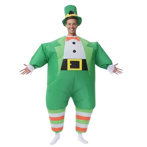 Costume de Lutin Gonflable Adulte Tenue Irlandaise Saint-Patrick