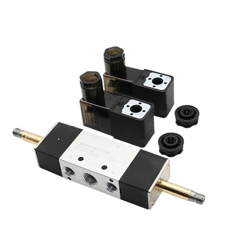 Électrovanne pneumatique 5 voies 2 positions à double commande pour arrêt automatique précis - 8