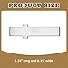 Chunful 2 Pcs Silver Kiln Cone Support Bars, 1.38