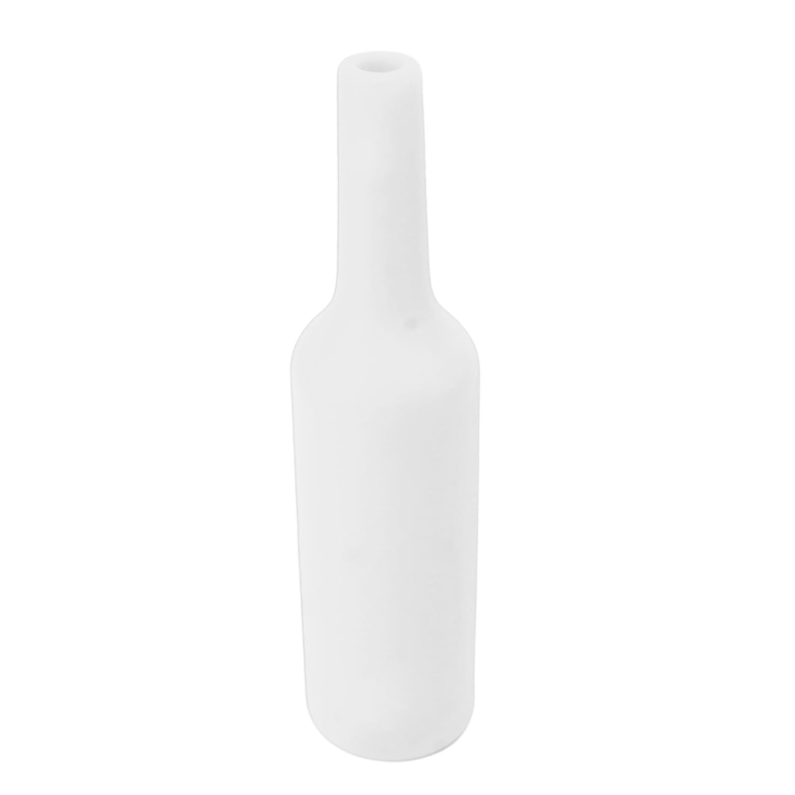 Bouteille de barman flair silicone incassable élimine la casse entraînement cocktail blanc