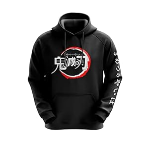 crazymonk Demon Slayer Unisex Anime Hoodie