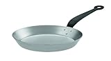 Das Material der Pfanne macht's! Eisenpfannen haben vorzügliche Gebrauchseigenschaften. Sie können rasch und stark erhitzt werden und sind ideal zum Braten, Backen und Rösten. Der Pfannenkörper aus 2 mm starkem Eisen und der massive Griff aus Eisenguss verleihen der Pfanne ihren einzigartigen Charakter.
