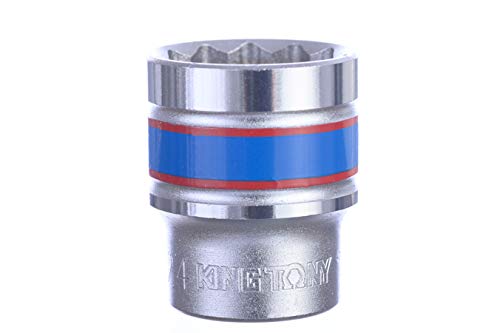 KingTony BR Soquete Estriado 24Mm - 1/2 Kingtony Br 433024M