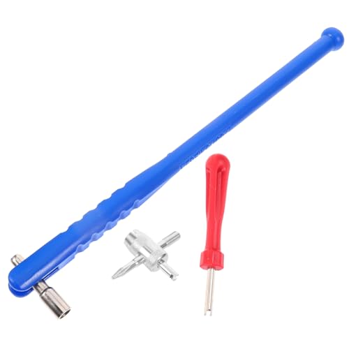 Cabilock 1Juego Herramienta de Reparación de Neumáticos de Extractores de Vástago de Válvula Reutilizables Instalación y Desmontaje de Válvulas de Neumáticos Kit