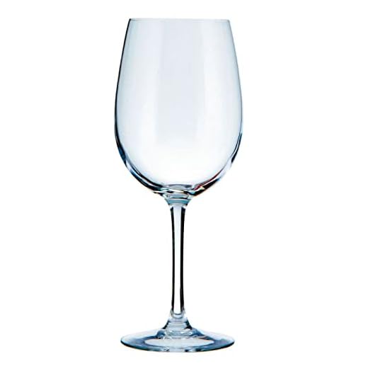 Tradineur - Set de 6 copas de vino, cristal liso, modelo La Cave, diseño clásico, sofisticado y elegante, aptas para lavavajillas (58 cl, 23 cm)