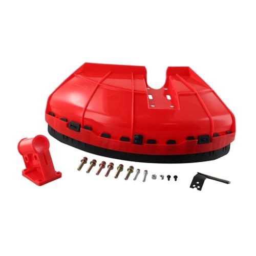 Cubierta protectora 4 en 1 MOTDUHSYG para desbrozadora con placa de abrazadera estable 2