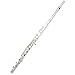 Beginner Flute In C Key Silver-plated 16-hole Opening And Closing Dual-purpose flute instrument