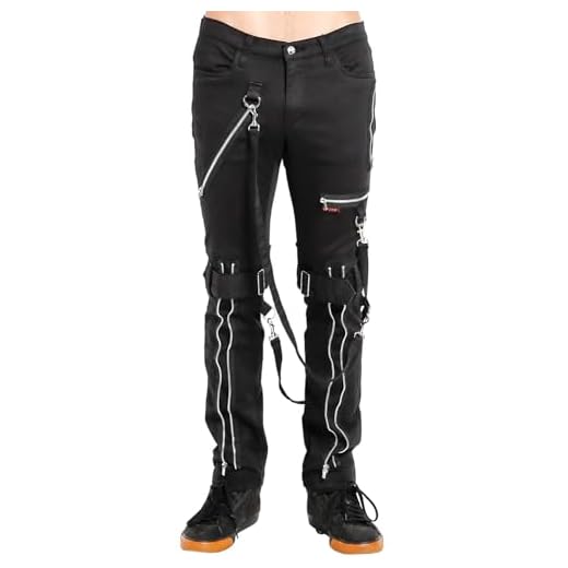 Tripp NYC Tripp Strap Zipper Bondage Pants [Black] (34)