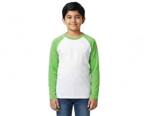Image of Clotth Theory Boys Printed Bio Washed Cotton Full Sleeve T-Shirt for Boys