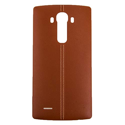 Cache batterie LG G4 avec NFC marron étui de remplacement pour mobile