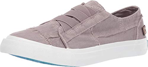 Image of Blowfish Women's Marley Lavender Frost Color Washed Canvas Ankle-High Fashion Sneaker - 6.5M