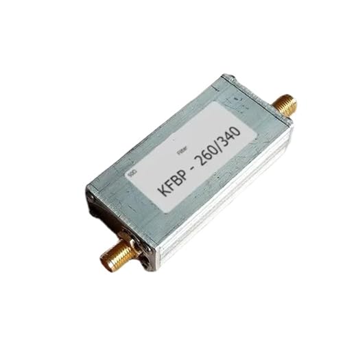 Filtre passe-bande 260-340 MHz coupure 300 MHz faible perte SMA