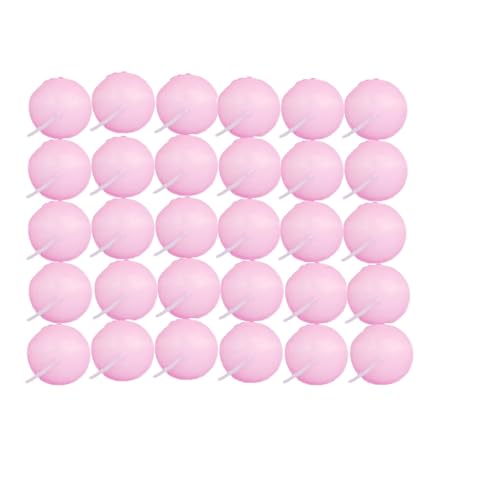 Bougies Flottantes,30 Pièces Bougies Chauffe-Plat Chaudes,Petites Bougies Flottantes,pour Fête de Mariage Piscine Spa Saint-Valentin Noël