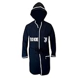 JUVENTUS Accappatoio Juve Ufficiale Microspugna Adulto Bambino Personalizzabile