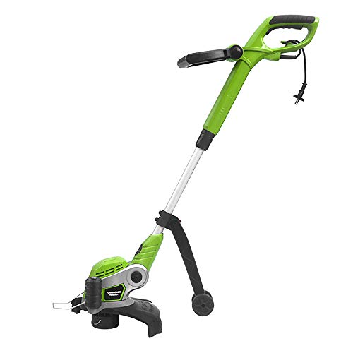 QJJML Small Mower, Copper Wire Motor, Roller Trimming, Telescopic Handlebar, High Horsepower, Noise, Fast Cutting,700W-30Mpowercord