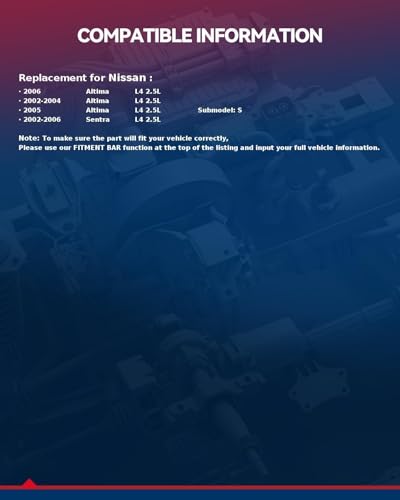Image of KAX Engine Cylinder Head Gasket Set Compatible with Nissan Altima /Sentra 2002 2003 2004 2005 2006 2.5L, Head Gasket Kit, OE# HS26261PT, ES72198