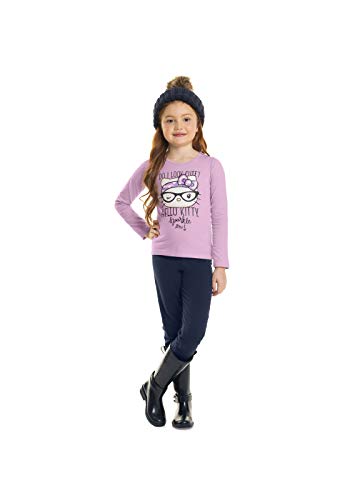 Blusa Manga Longa Infantil Hello Kitty