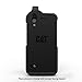 Wireless ProTech Case Compatible with CAT S61, Secure fit, Quick Release Latch and Heavy Duty Swivel Belt Clip Holster