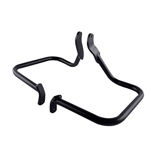 Guardia para Alforjas de Motocicleta Compatible con Harley Softail Heritage Classic 2000-2017 y Night Train Springer 2000-2005 miniatura 7