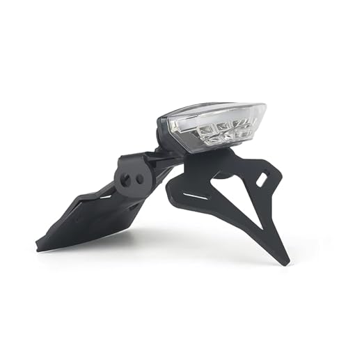 Support plaque immatriculation Suzuki GSX8S queue courte en alu épuré - 7