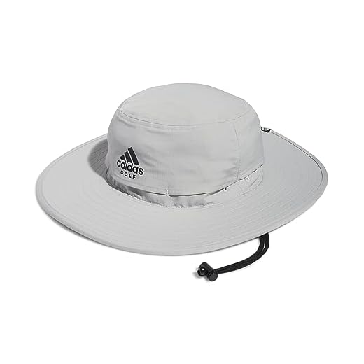 adidas Golf Men's Standard UPF Sun Hat, Grey 01, L/XL