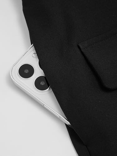 CIDER Women Middle Waist Wide Leg Pants Casual Stylish Button Front Trousers2