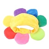 Hemobllo Chapeau Tournesol pour Animaux Coiffe Fleurie pour et Chiens Déguisement Costume...