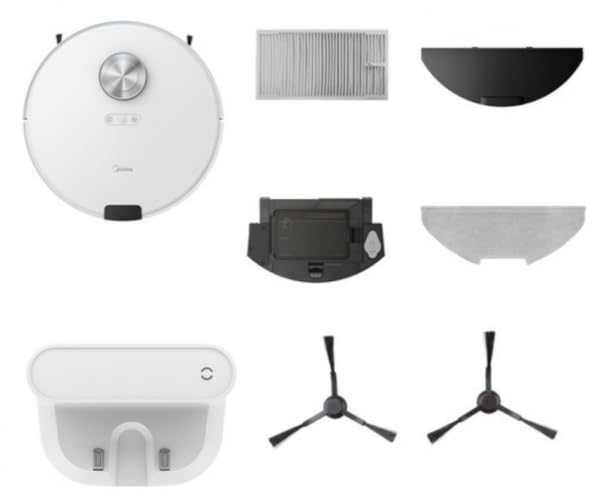 Midea M9 robot odkurzający biały (Midea Turcja gwarantowana)