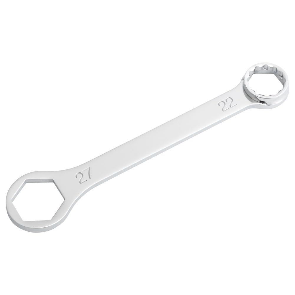 Tusk Racer Axle Combo Wrench 22mm/27mm w/13/16in 2-Stroke Plug Removal