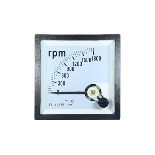Tachymètre CC CP72 indicateur de vitesse de rotation 1500 tr/min pour tableau électrique