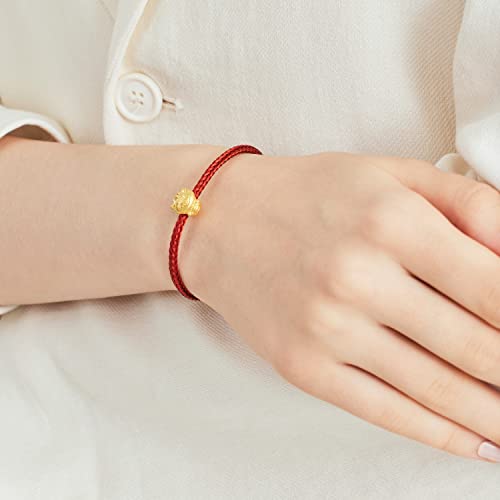 Image of CHOW SANG SANG 999 24K Solid Gold Mini Charm Chinese Zodiac Lovely Cute Animal Mini Charm Bracelet for Women