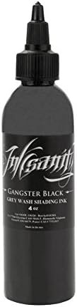 Inksanity Gangster Black Graywash Ink 4 Ounce