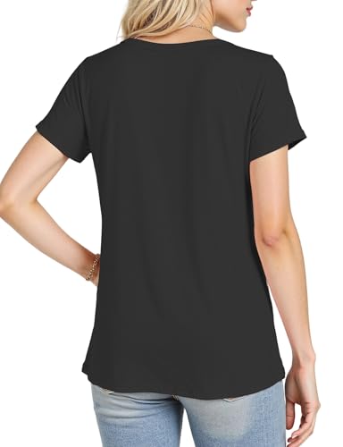Short Sleeve Shirts for Women Crew Neck Basic Tee - Fashion Summer Spring Tops - Oversized T Shirts for Women4