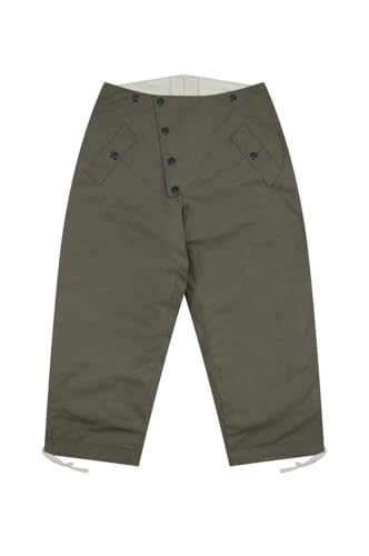 Heer winter trousers 1st pattern Militaryharbor en toile lourde et boutons d'époque