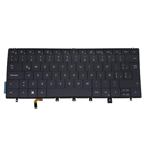 Clavier espagnol pour XPS 13 9315 résolvant les pannes de touches et de lumière