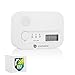 Smartwares Kohlenmonoxid melder, 10 Jahre Sensor, 1.5 Testsieger Wertung, mit Display und Testknopf - FGA-13041