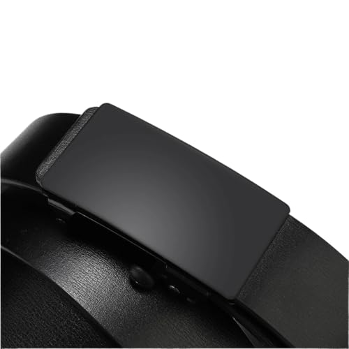 Belts for Men 1pcs Men's Belt Belt Men's Leather Automatic Buckle Belt Men's Youth Business Belt(125cm)3