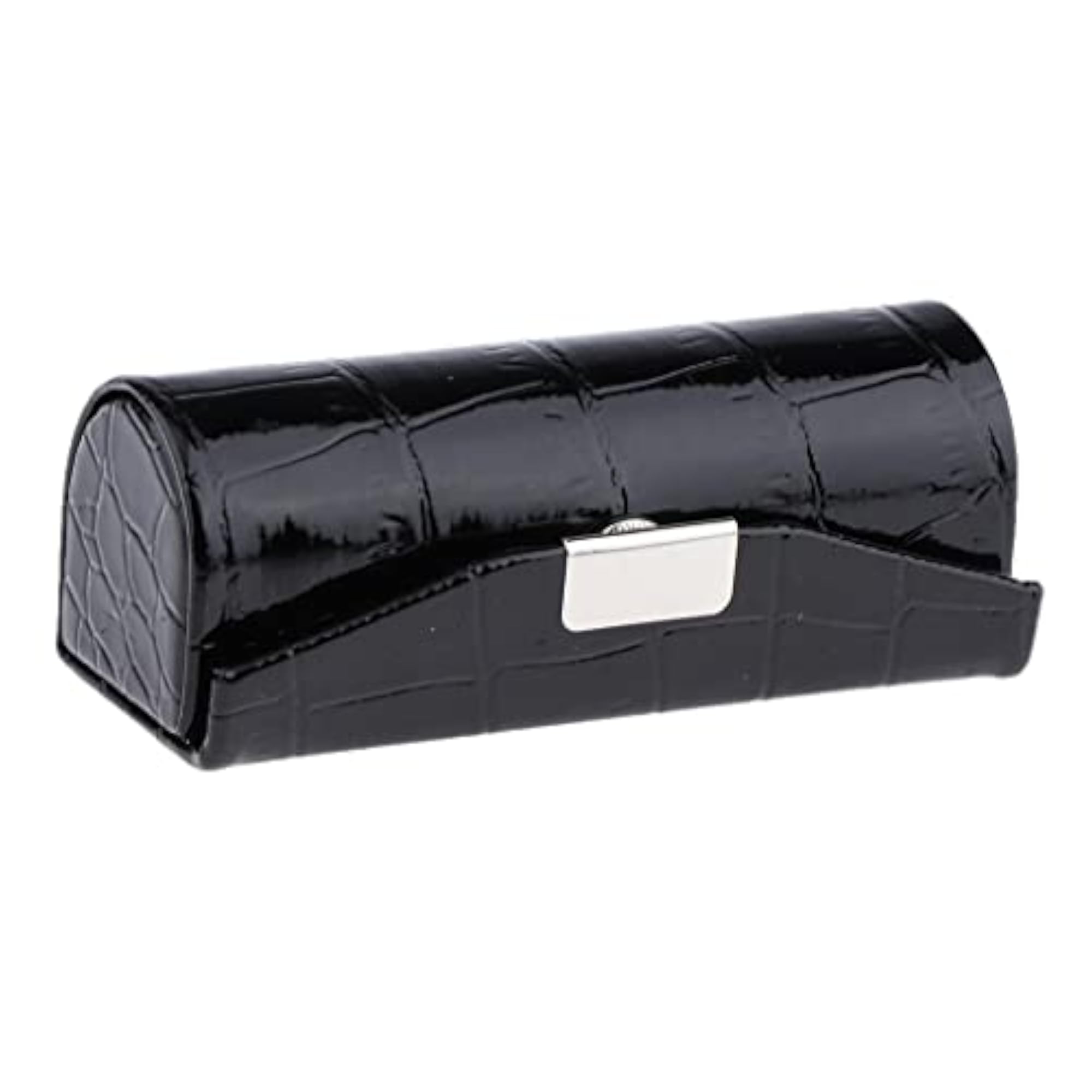 3x Lipstick Case Black and Rose Red Storage Box