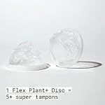 Flex Plant Plus Disc | Plant-Based Disposable Period Discs | Tampon and Cup Alternative | Capacity of 5 Super Tampons | Menstrual Disc Made with Sustainable Medical-Grade Plant Polymers | 12 Count - Image 2
